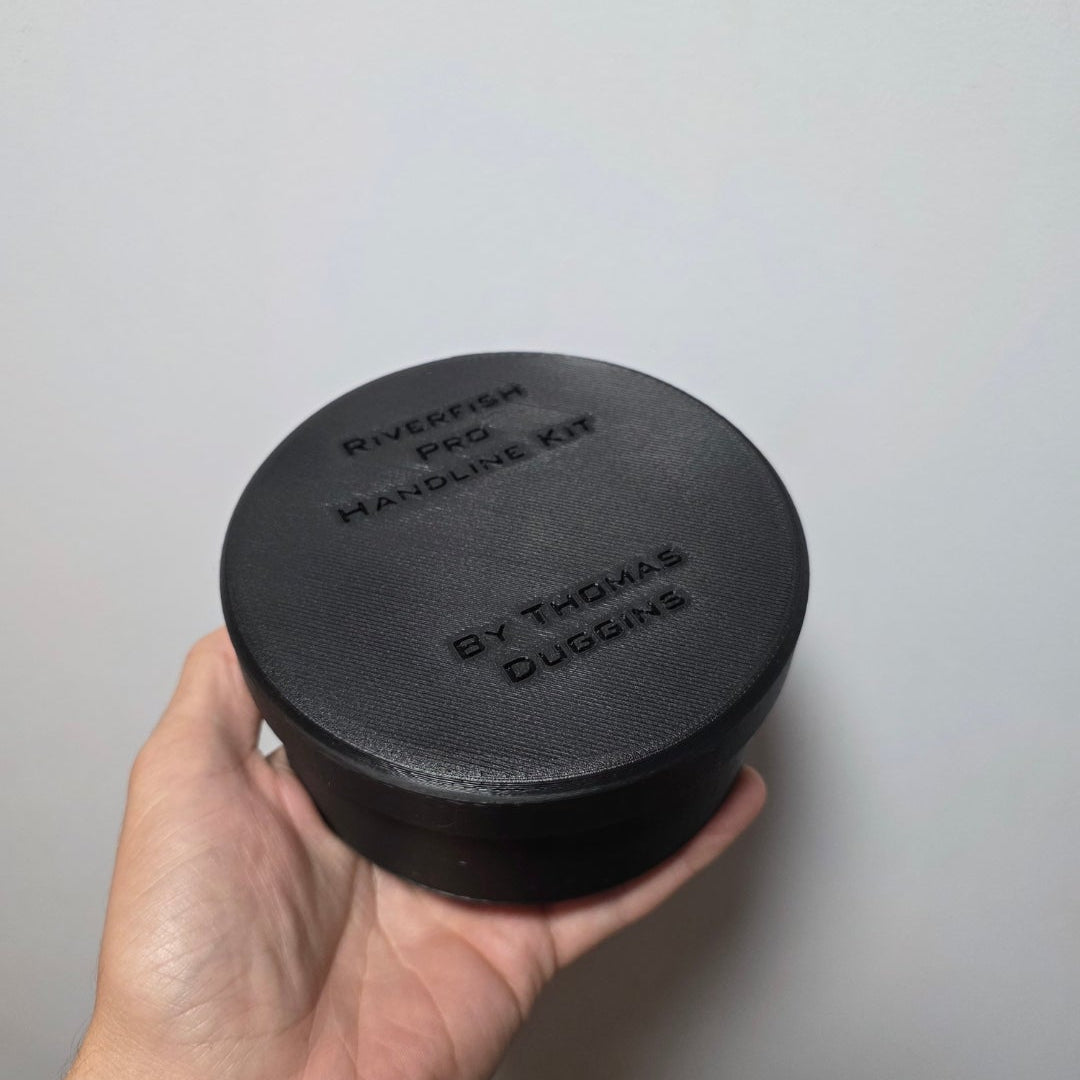 Travel Fishing Hand Line With Box And Handle