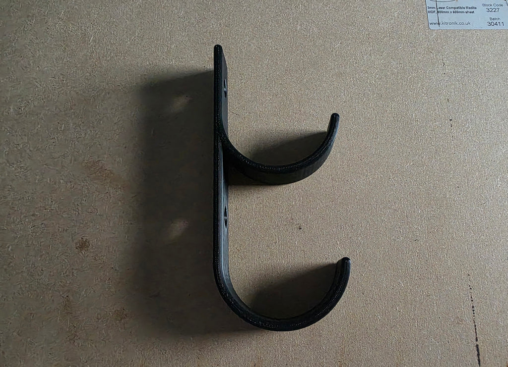 Wall Mounted Fishing Rod Holder For Walls Or Vans