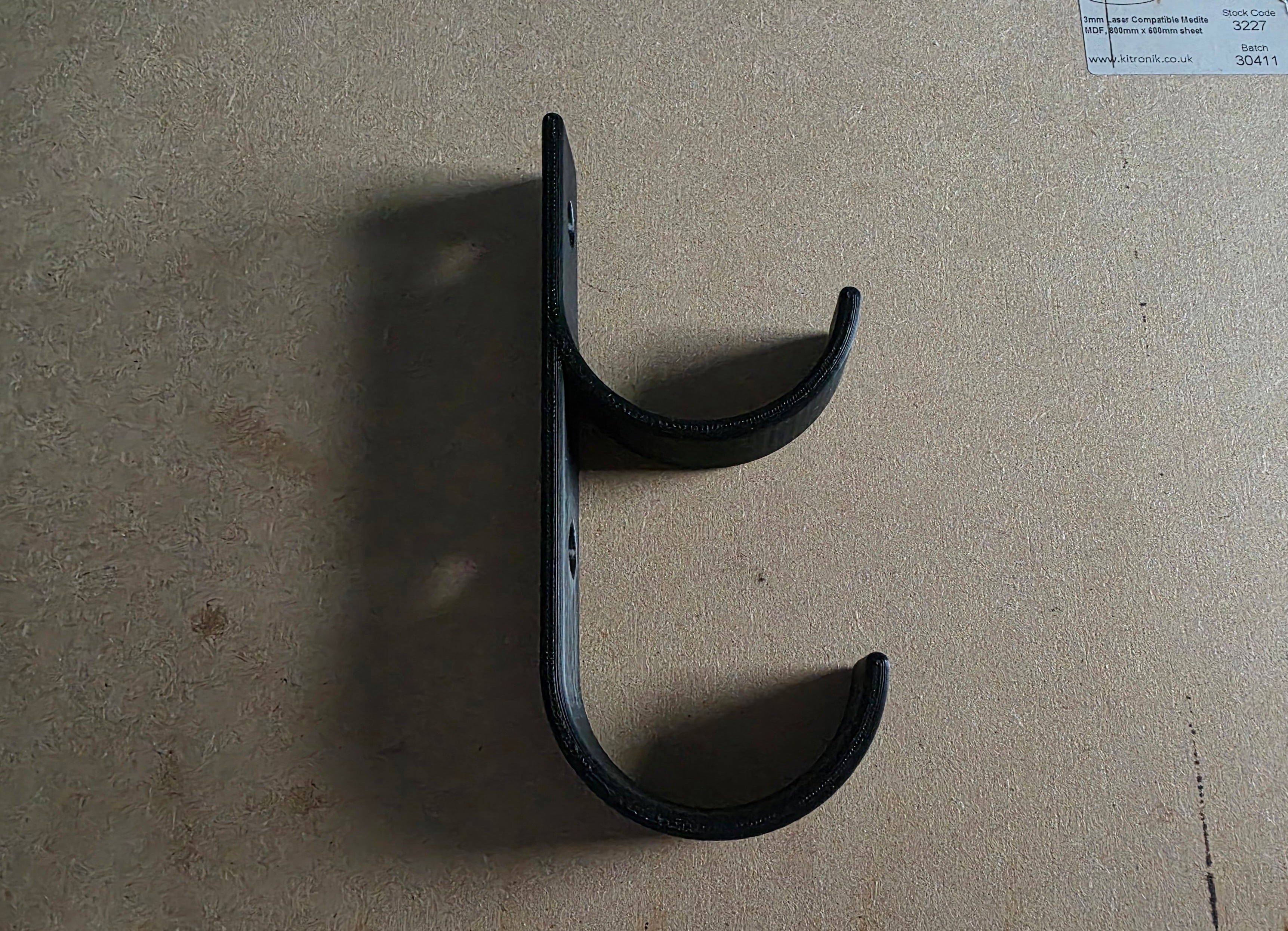 Wall Mounted Fishing Rod Holder For Walls Or Vans