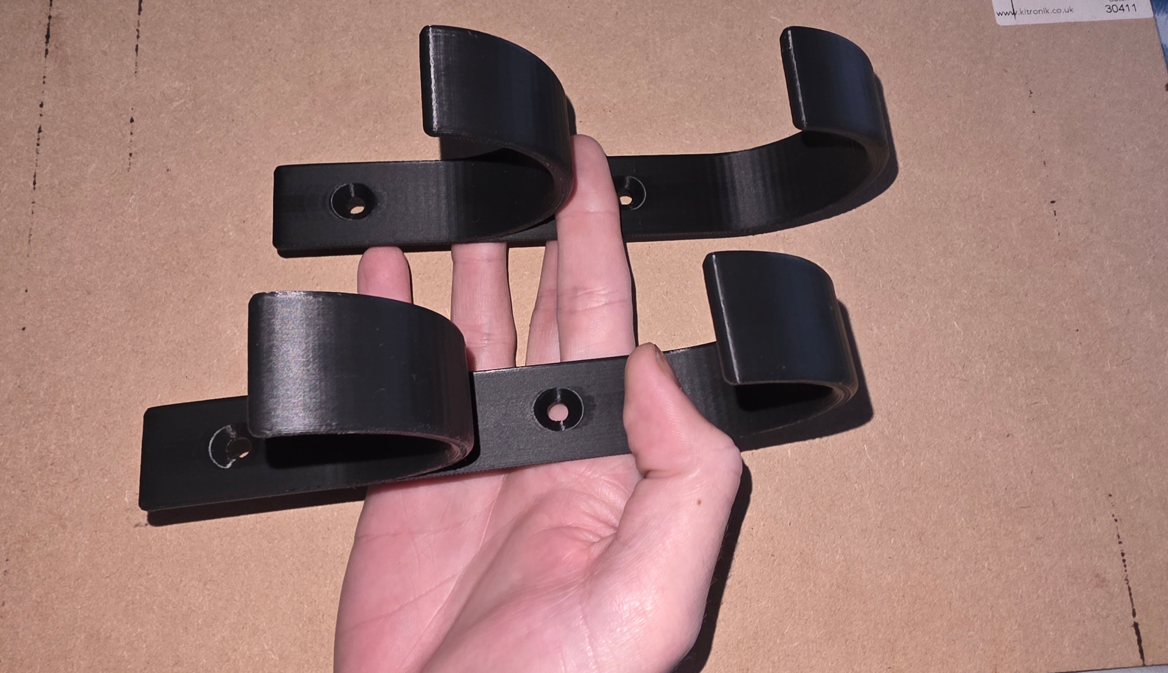 Wall Mounted Fishing Rod Holder For Walls Or Vans