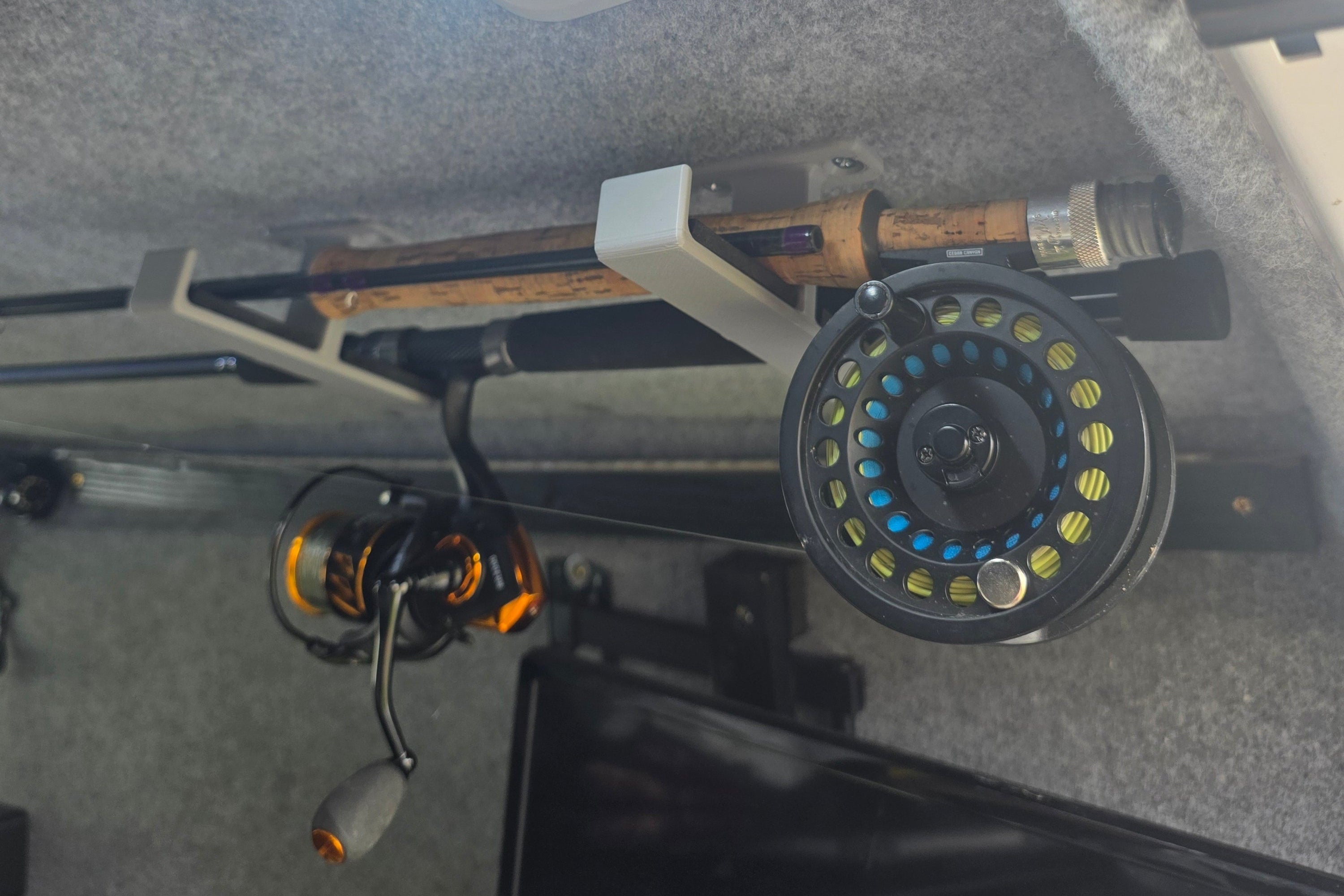 Roof Mounted Fishing Rod Mount (Set of 3)