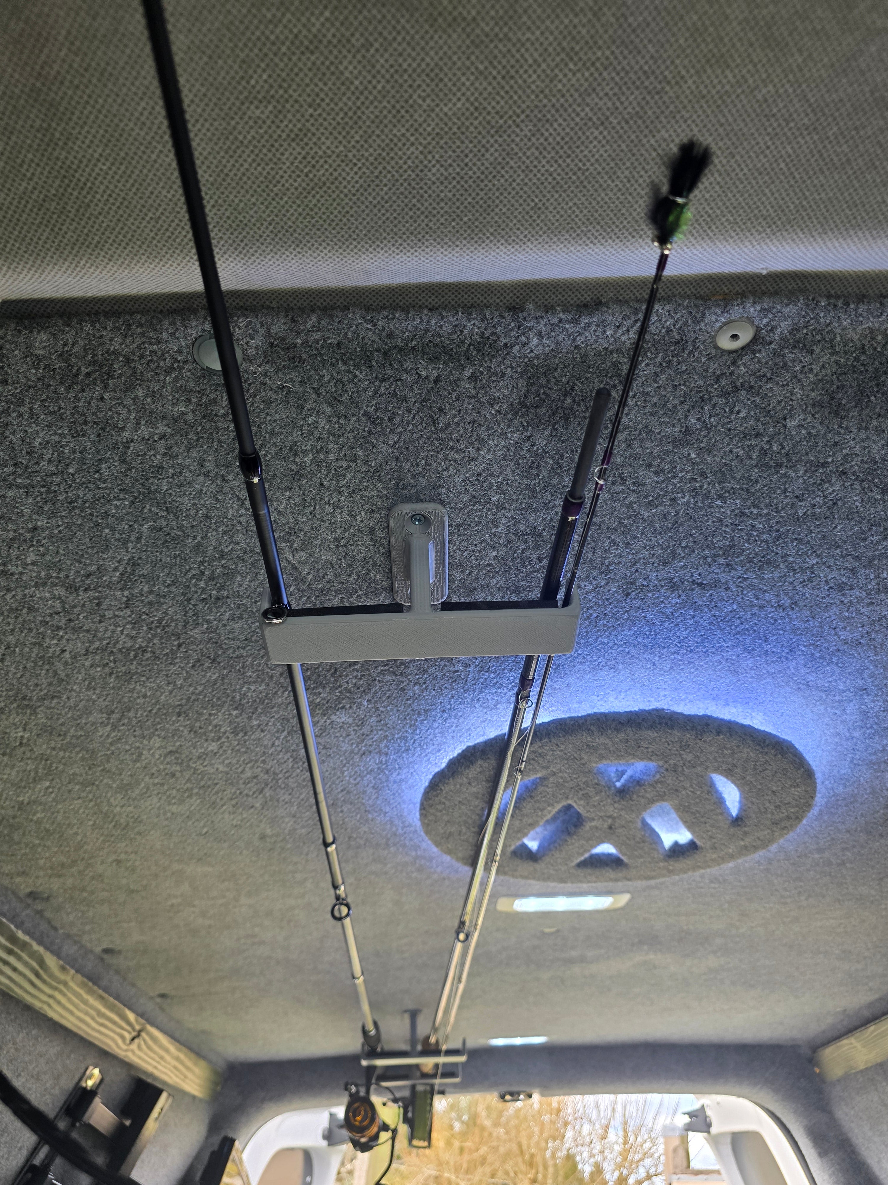 Roof Mounted Fishing Rod Mount (Set of 3)